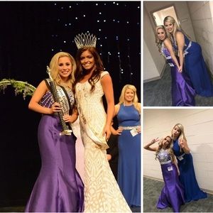 Size 0 Purple Pageant Dress